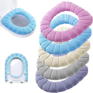 Legigo 5 Pack Thicker Bathroom Toilet Seat Cover P...