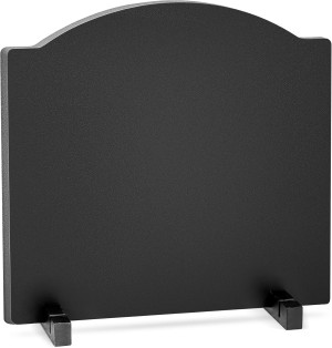 19" Fireback for Fireplace - Iron Fireplace Back P...