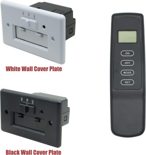 Gas Fireplace Remote Control Kit,Thermostatic On/O...
