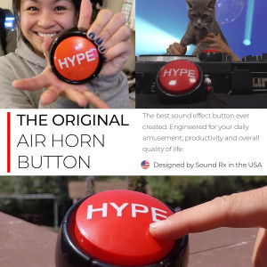 Hype Button | Hip Hop Air Horn Sound Effect Button...