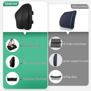 Lumbar Support Pillow for Office Chair Back Suppor...