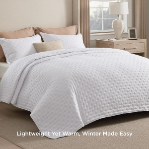 Bedsure King Size Quilt Bedding Set - Soft Ultraso...