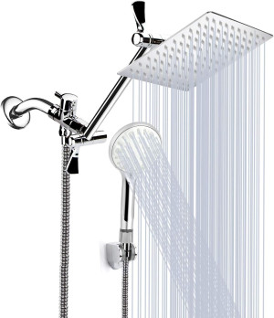 Shower Head, 8 Inch High Pressure Rainfall Shower...