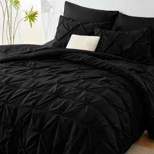 CozyLux Queen Comforter Set 7 Pieces Bed in A Bag...