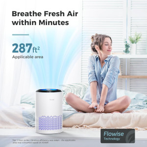 AROEVE Air Purifiers for Bedroom Home, Air Purifie...