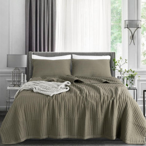 KASENTEX Quilt-Bedding-Coverlet-Blanket-Set, Machi...