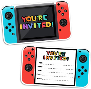 Yangmics Direct Video Gamer Birthday Party Fill In...