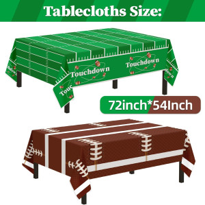 Football Party Supplies Set, 133Pcs Football Party...