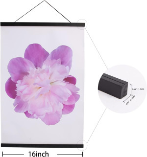 Magnetic Poster Hanger Frame 16x24 16x22 16x20 Pos...