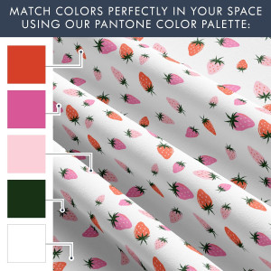 Strawberries Bedsheets for Kids Twin Size – 3 Piec...