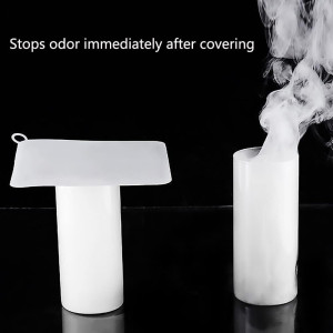 Silicone Tub Stopper Floor Drain Cover, 2 Pieces S...