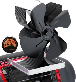 Heat Powered Wood Stove Fan and Mr Buddy Heater Fa...