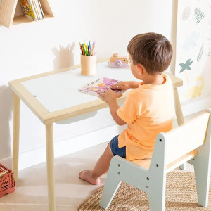 Sensory Table for Toddlers 1-3, Kids Table with 3...