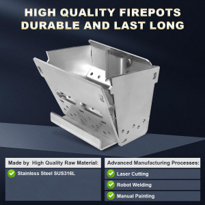 Firepot for Pelpro Pellet Stoves, SRV7077-003, SRV...