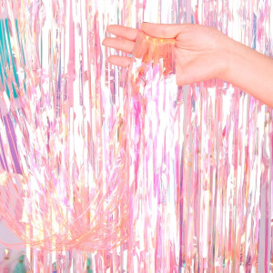 Dazzle Bright 2 Pack Backdrop Curtain, 3FT x 8FT M...