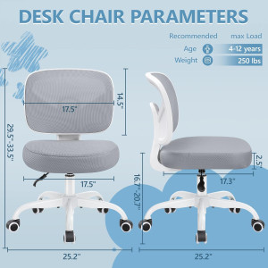 Primy Kids Desk Chair, Pink Study Chair for Boys G...