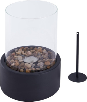 Danya B. Indoor/Outdoor Portable Tabletop Fire Pit...