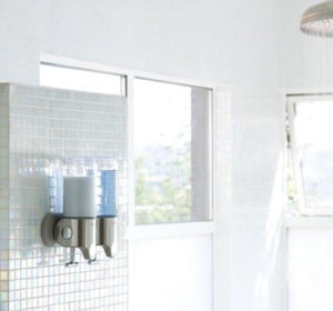 simplehuman Triple Wall Mount Shower Pump, 3 x 15...
