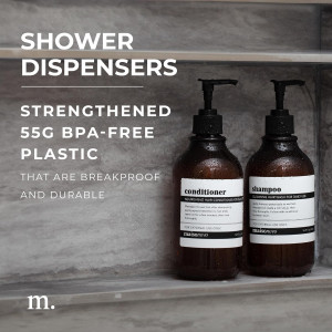 MaisoNovo Refillable Shampoo and Conditioner Bottl...