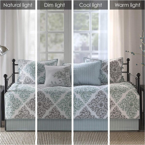 Madison Park Daybed Cover Set - Double Sided Quilt...