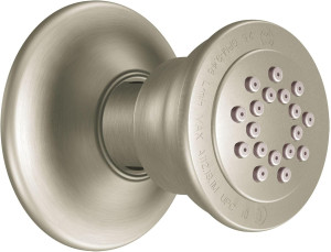 Moen Vertical Brushed Nickel Shower Body Spray Com...