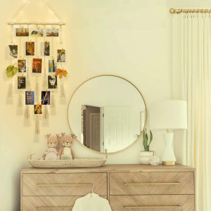 Homecor Hanging Photo Display Wall Decor, Macrame...