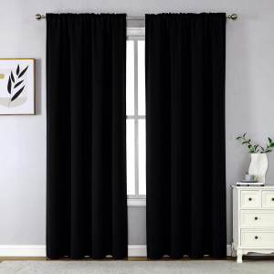 CUCRAF Blackout Curtains 84 inches Long for Living...