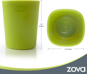 zova Bathroom Tumbler 340ml, 3 Pieces