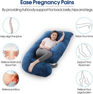 Pregnancy Maternity Pillows for Sleeping 55 Inches...