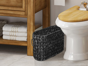 Toilet Paper Storage,Water Hyacinth Toilet Paper B...