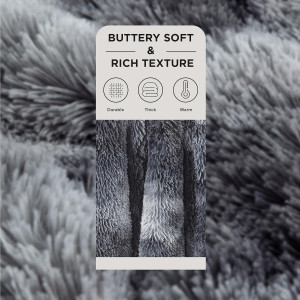 Bedsure Fluffy Throw Blanket Gifts for Women Men,...
