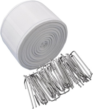 Curtain Accessory, 10 Meters/10.9 Yards White Curt...