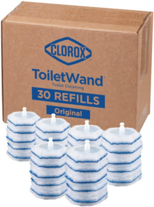 Clorox ToiletWand Disinfecting Refills, Disposable...