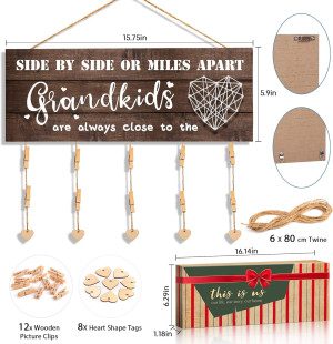 Grandma Gifts Nana Photo Holder, Gifts for Grandmo...