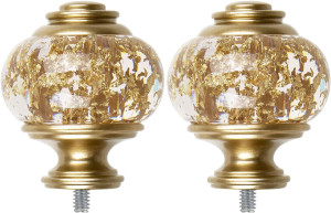 2 Pack Window Treatment Finials for 1 or 7/8 Inch...