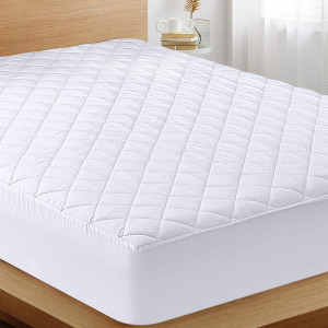 Utopia Bedding Quilted Fitted Mattress Pad, Queen...