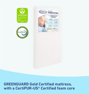 Graco Premium Crib & Toddler Mattress – GREENGUARD...