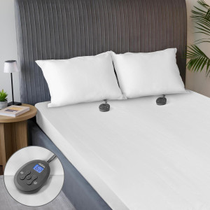 Sunbeam Restful Quilted Electric Heated Mattress P...