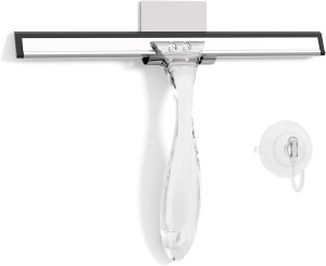 AmazerBath Shower Squeegee for Glass Doors, All-Pu...