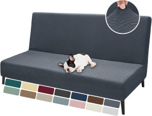 ZNSAYOTX Armless Futon Covers Full Size (67"-82")...