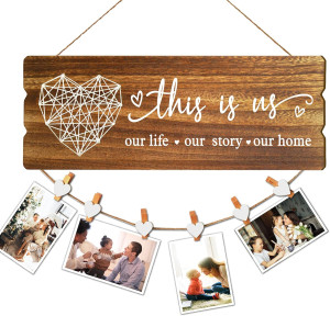 Buecasa Housewarming Gifts New Home Sign Decor - R...