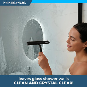 Minismus Shower Squeegee with Magnetic Hook - Sili...