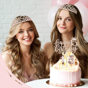 15th Birthday Decorations for Girls with 15th Birt...