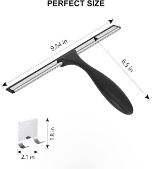 SetSail Shower Squeegee for Glass Doors Stainless...