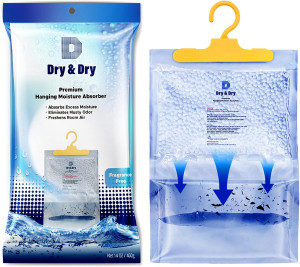 Dry & Dry 5 Pack[14 OZ] Premium Moisture Absorbers...
