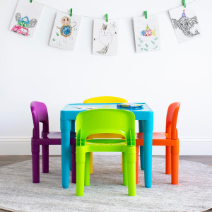 Humble Crew, Blue Table & Red/Green/Yellow/Purple...