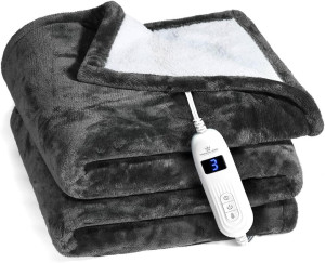Medical king Heated Blanket, Machine Washable Extr...