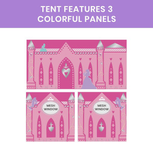 Loft Bed Tent Curtain Set for Low Twin, Disney Pri...