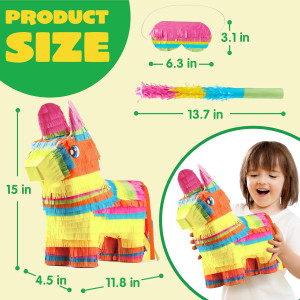 Cinco De Mayo Donkey Pinata for Kids Birthday Part...