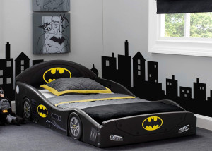 DC Comics Batman Batmobile Car Deluxe Toddler Bed...
